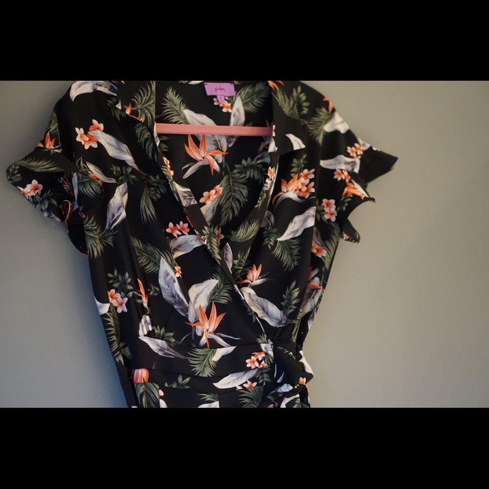 Floral Pant Romper